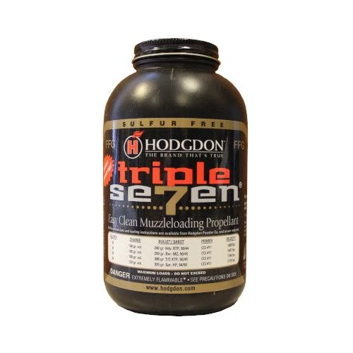 Střelný prach Hodgdon Triple Seven FFFG 454g Puškový