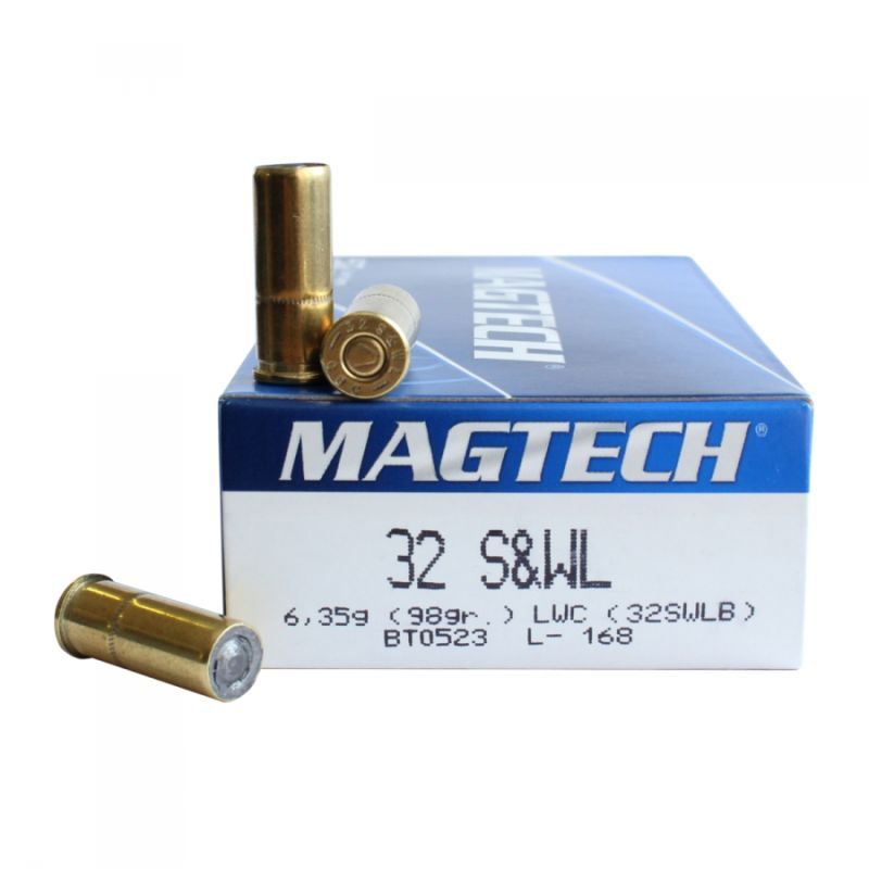 Náboj Magtech 32 S&W Long LWC (32SWLA) 6,35g 98gr