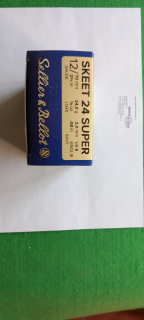 Brokový náboj S&B 12/70 Skeet 24 Super