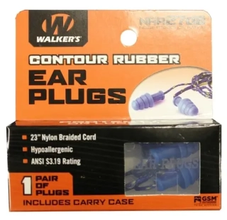 ŠPUNTY DO UŠÍ WALKERS SE ŠŇŮRKOU