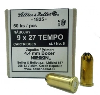 JATEČNÍ NÁBOJKA TEMPO 9X27 S&B