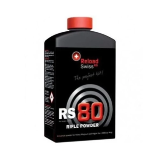 Bezdýmný střelný prach Reload Swiss RS 80