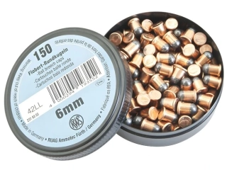 Flobertové náboje RWS cal. 6mm kulička 150ks