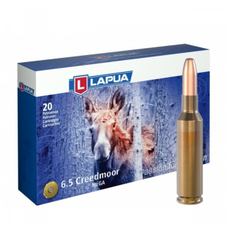Kulový náboj Lapua 6,5 Creedmoor Mega 10,1 g / 156 gr