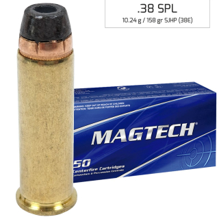 Magtech 38 SPECIAL SJHP (38E) 10,24 g, 158 gr