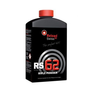 Bezdýmný střelný prach Reload Swiss RS 62