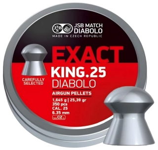 Diabolky JSB Exact King 350ks cal.6,35mm