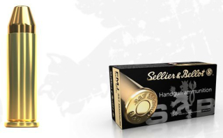 Revolverový náboj Sellier & Bellot 357 Magnum FMJ 10,25 g / 158 gr