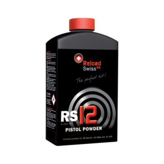 Střelný prach  Bezdýmný  Reload Swiss RS 12